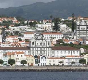 Blick auf Horta