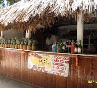 Auf der Bacardi Insel