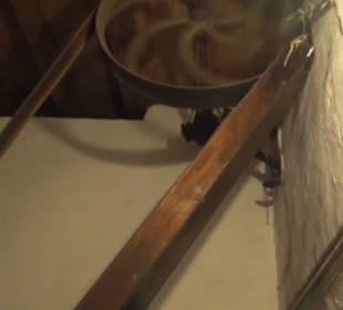 Erdgeschoss - Turbine Stromerzeugung