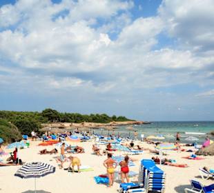 Am Strand von Sa Coma