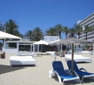 Liegen am Beach Club