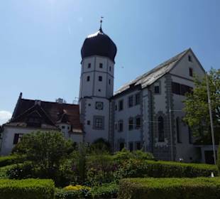Ansicht vopm Hinteren- zum Vorderen Schloss