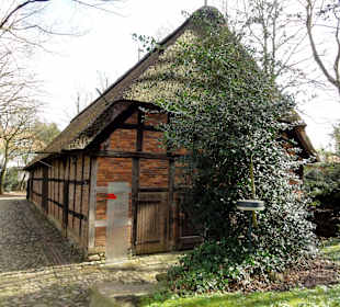 Blick auf die "Tarmstedter Scheune"