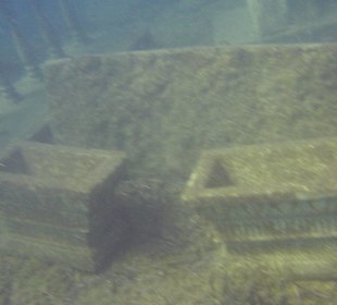 Tauchen bei 18 Metern Tiefe