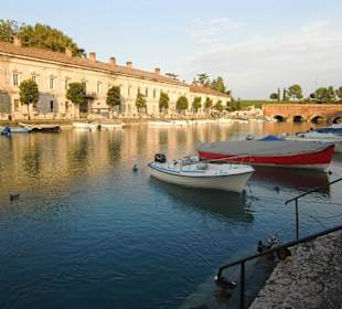 Seitenkanal in Peschiera