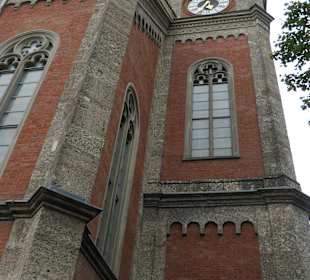 Die evangelische Christuskirche, eingeweiht 1867