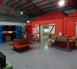 Verkaufsraum des Museums La Saga du Rhum