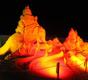 Ausflug in die Sandcity