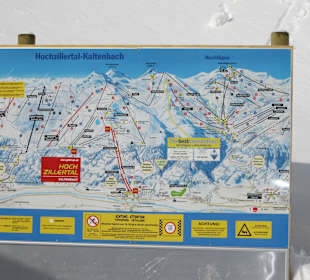 Pistenplan Skiregion Kaltenbach