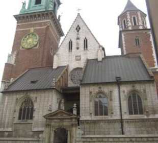 Südseite des Wawel: Stile der Jahrhunderte