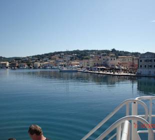 Einfahrt zur Insel Paxos