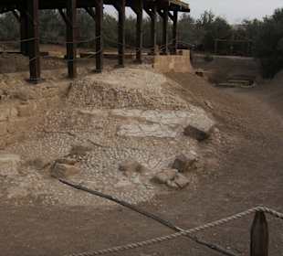 Fundamente der byzanthinischen Taufkapelle