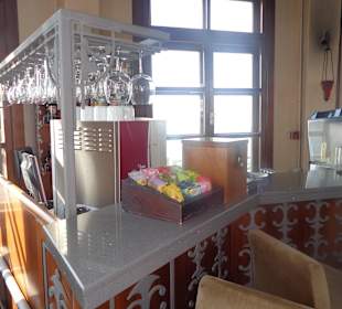 Cafe in der oberen Etage