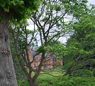 Schloss Frederiksborg im Hintergrund