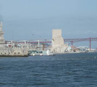 Torre de Belem, Entdeckerdenkmal, Brücke 25.April