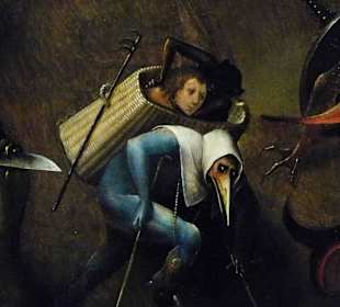 Ausschnitt vom Weltgerichtstriptychon