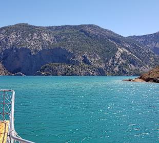 Oymapinar Baraji/ Stausee Green Lake & Green Canyon