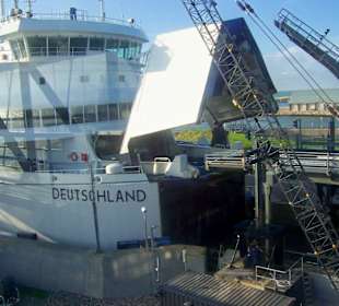 Fähranleger in Rödby-Hafen