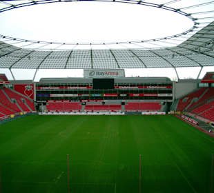 Blick auf das Spielfeld aus der Loge heraus