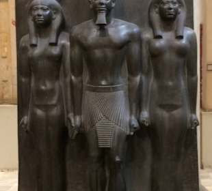 Mykerinos mit Hathor 