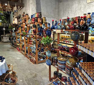 Töpferei in der Altstadt von Villefranche