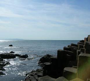 The Giant's Causeway - vista mare