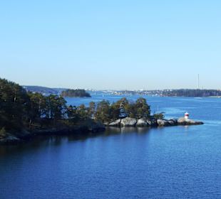Fahrt durch den Schärengarten