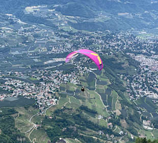 Paraglider unterwegs