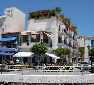 Gartenterrasse am Hafen