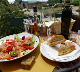 Es war sehr lecker und frisch