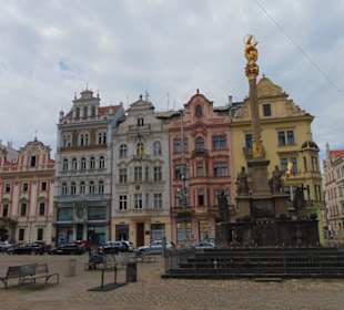 Pestsäule am Náměstí Republiky