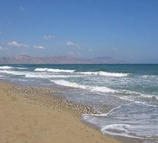 Strand Kavros rechts runter