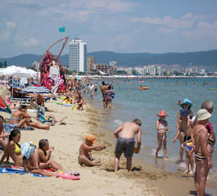Strand von Sunny Beach
