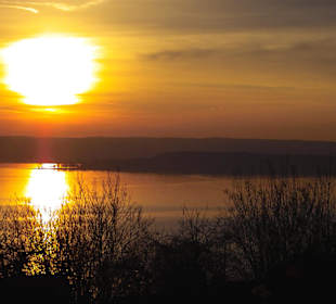 Sonnenuntergang, Bodensee