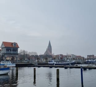 Blick auf Altstadt Barth