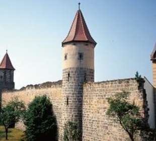 Stadtmauer der Stadt Sesslach
