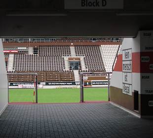Einblick ins Stadion
