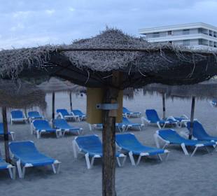 Badestrand, gehört aber nicht zum Vista Park Hotel / Apartme