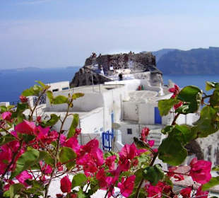 Blick zum Lontza Kastell