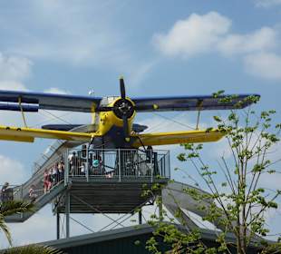 Flugzeug zum Entdecken