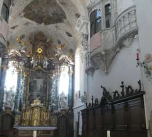 In der Kirche St. Jakob in Cham