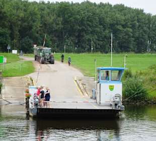 Ankunft eines Traktors