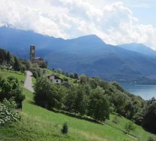 Peglio, Blick auf den See