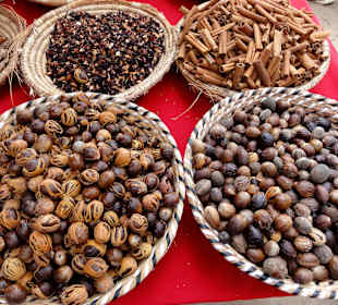 Impressionen vom Markt in Sainte-Anne