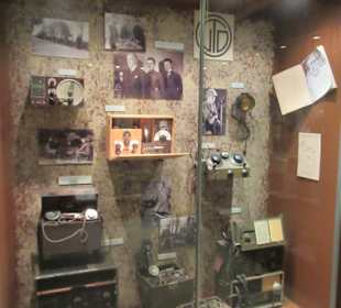 Halle der Nachrichtentechnik im Museum Lesany