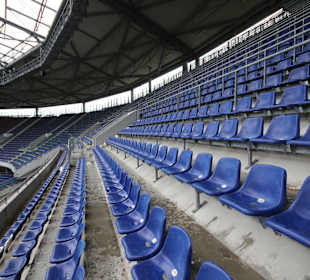 Blick vom Mittelrang der Osttribühne