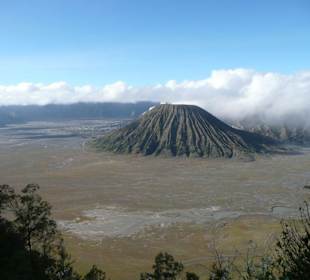 Aussicht auf den Mount Bromo