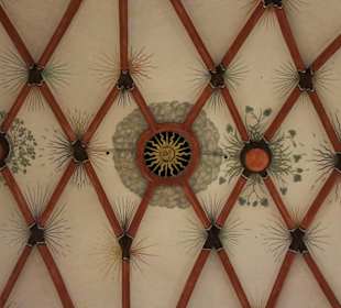 Thomaskirchendecke, im Jahr 2000 renoviert wurde