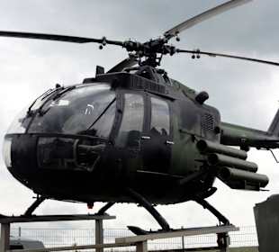 Haubschrauber des Bundesgrenzschutzes