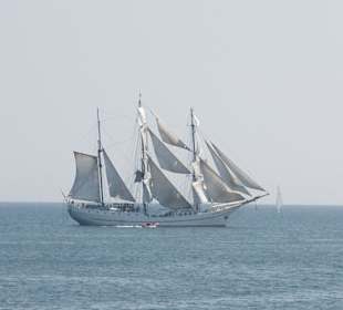Segelschiff vor Helgoland